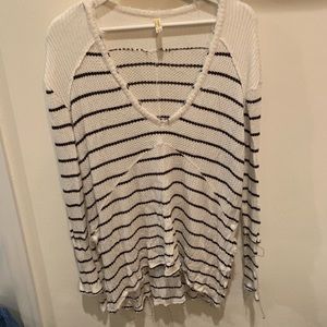 XS Free people Sunset Thermal black and white